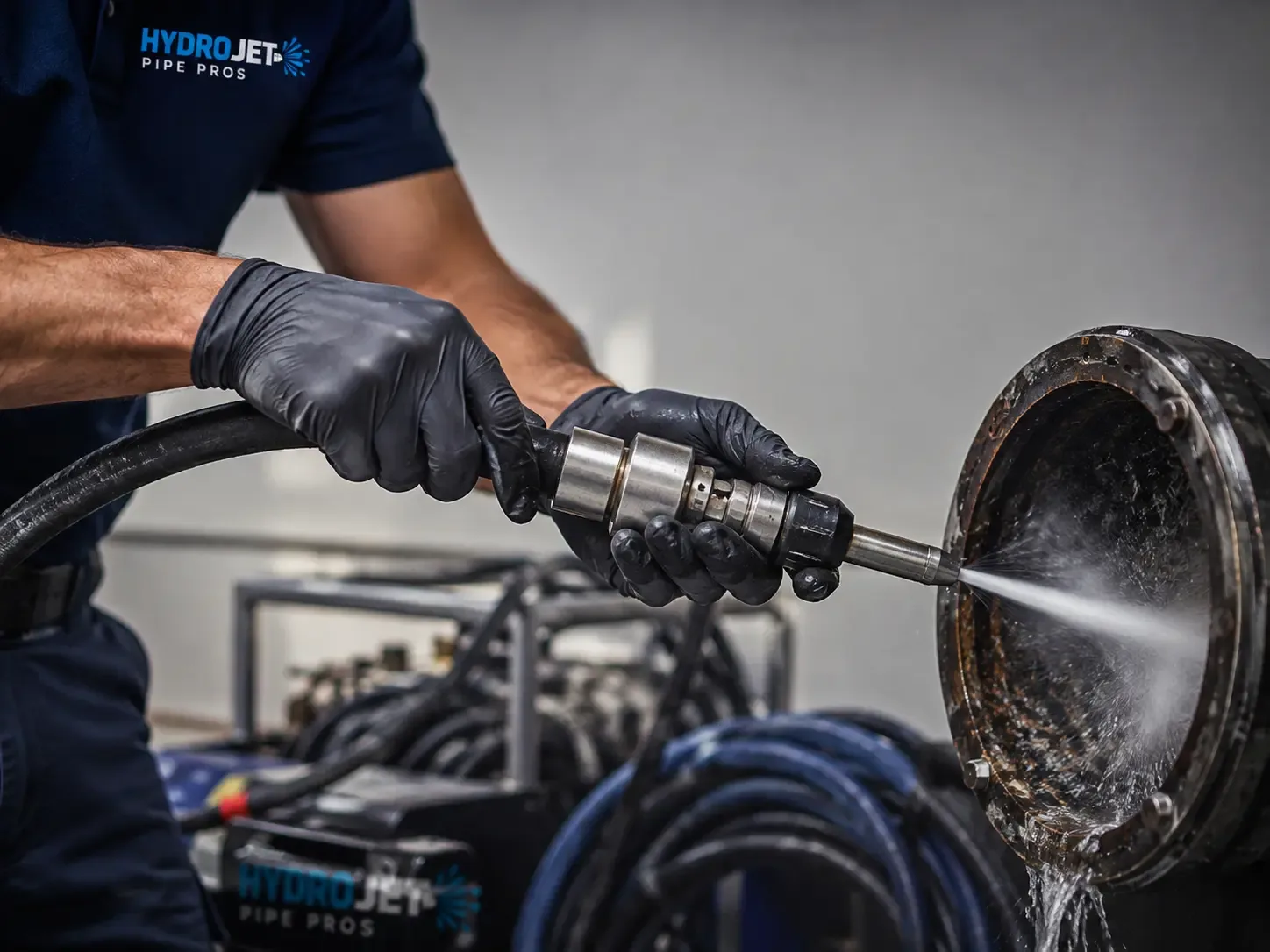 Hydro Jet Pipe Descaling in Brookshire, TX